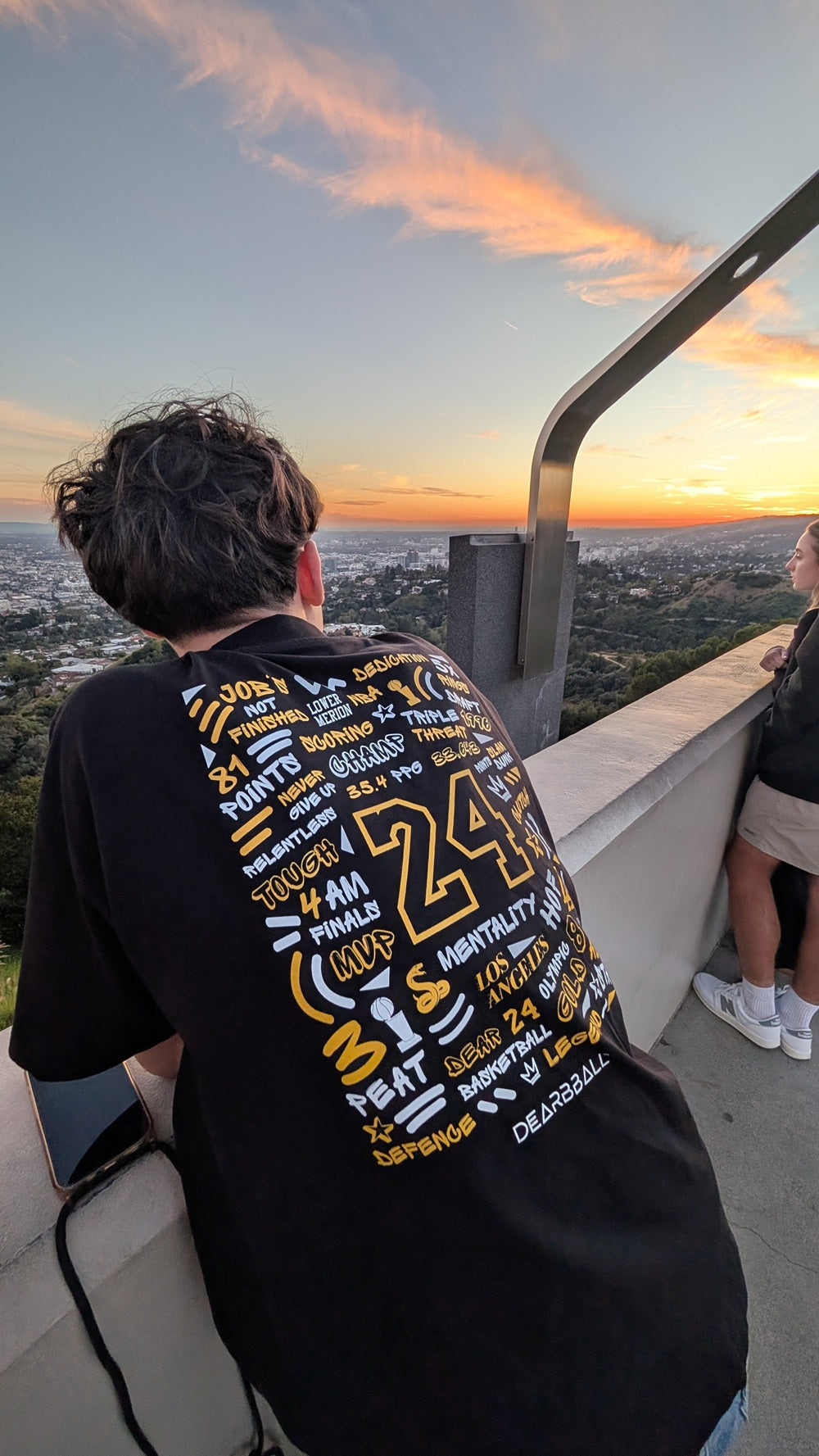 DearBBall T-Shirt Oversize Premium - New York Words Matter Edition