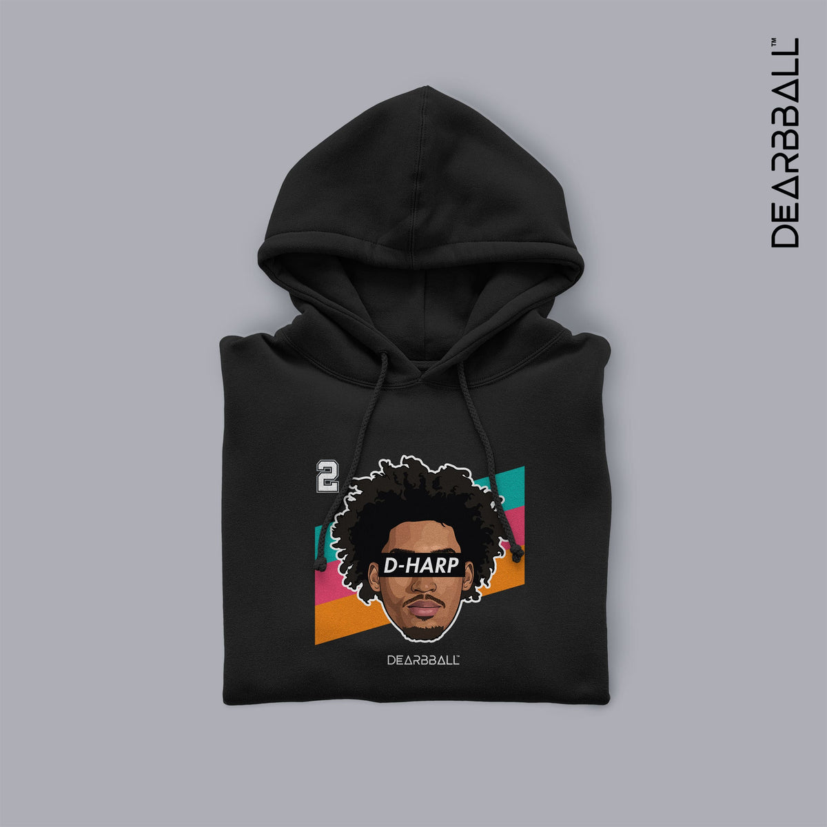 DearBBall Sweat à Capuche - D-HARP Fiesta Edition