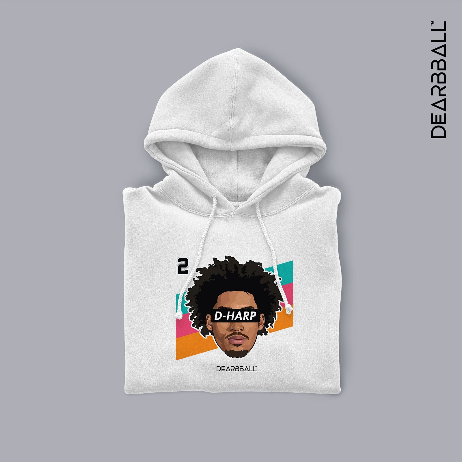 DearBBall Sweat à Capuche - D-HARP Fiesta Edition