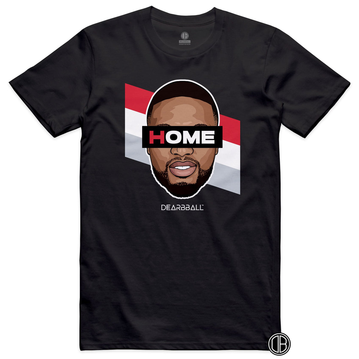 DearBBall T-Shirt - DAME HOME Stripes Edition