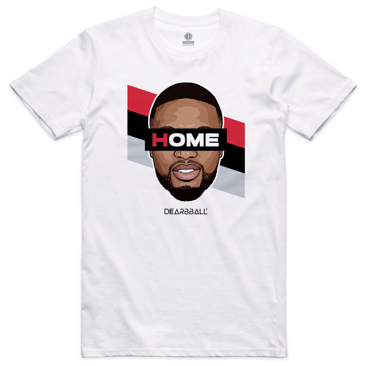DearBBall T-Shirt - DAME HOME Stripes Edition
