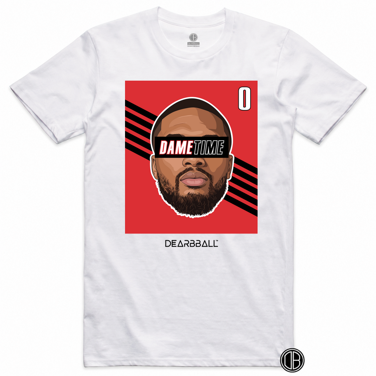 DearBBall T-Shirt - DAMETIME 0 Portland Stripes Edition