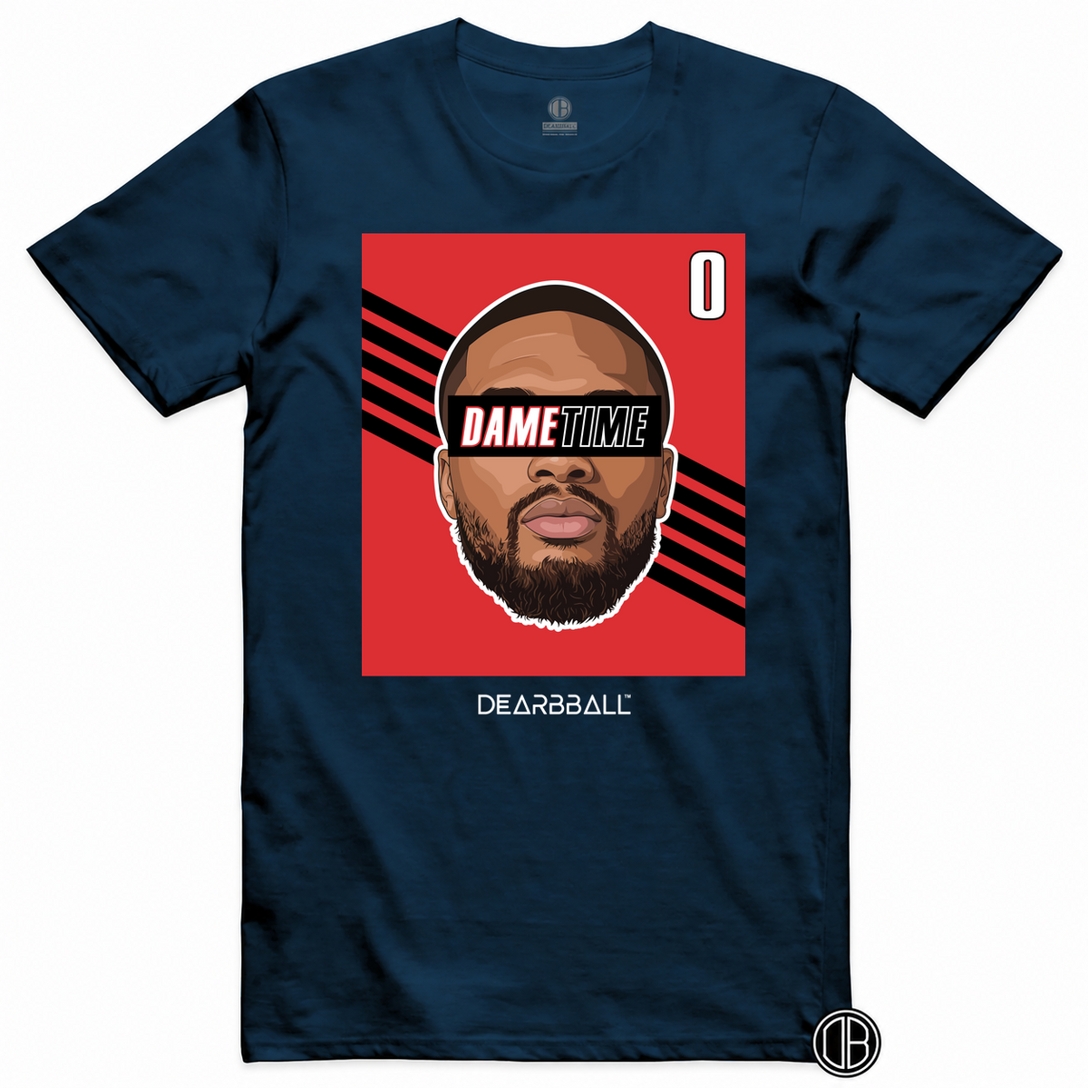 DearBBall T-Shirt - DAMETIME 0 Portland Stripes Edition