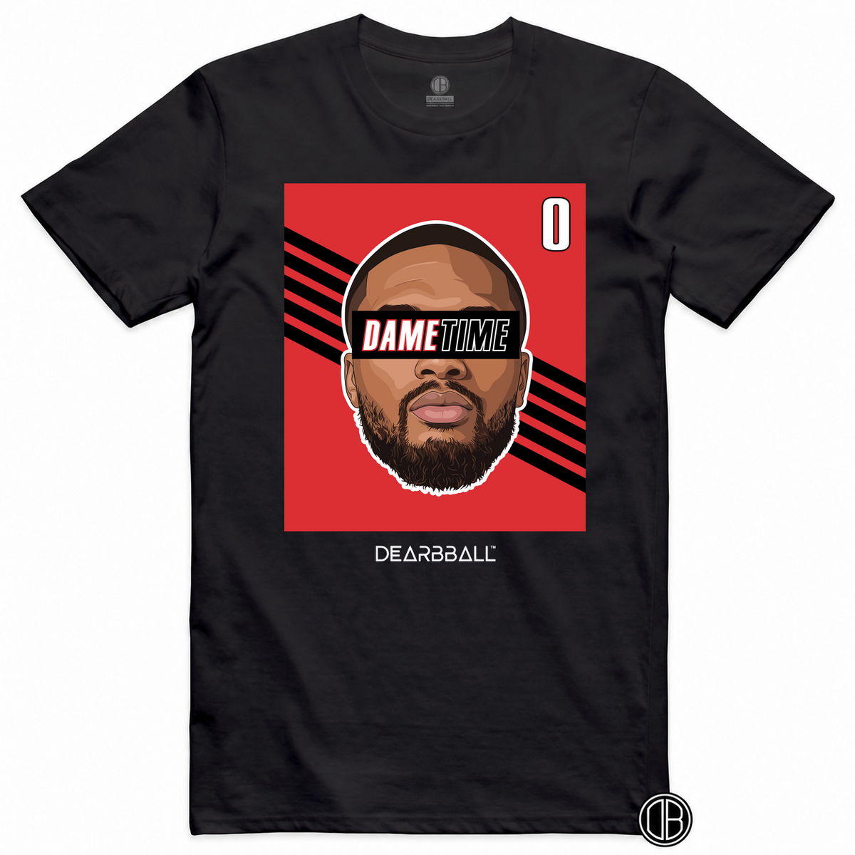 DearBBall T-Shirt - DAMETIME 0 Portland Stripes Edition
