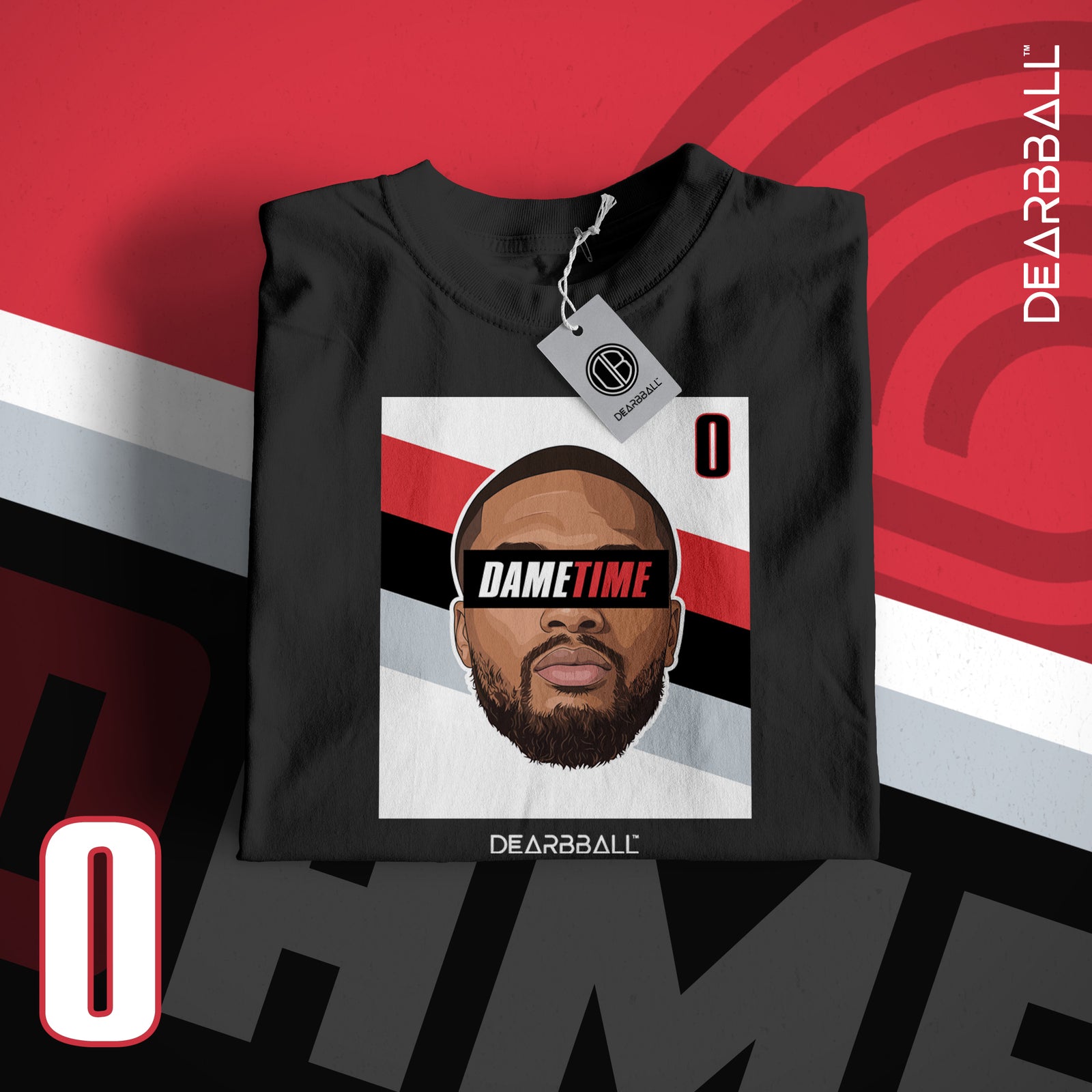 DearBBall T-Shirt - DAMETIME Portland Edition