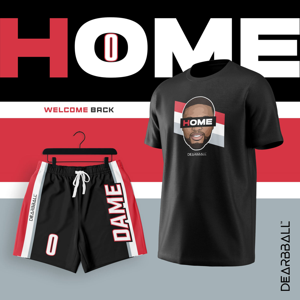 DearBBall Fashion Short - DAME HOME Welcome Back Edition