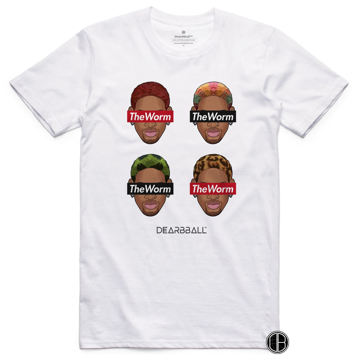 DearBBall T-Shirt - TheWORM 4 HairStyle Edition