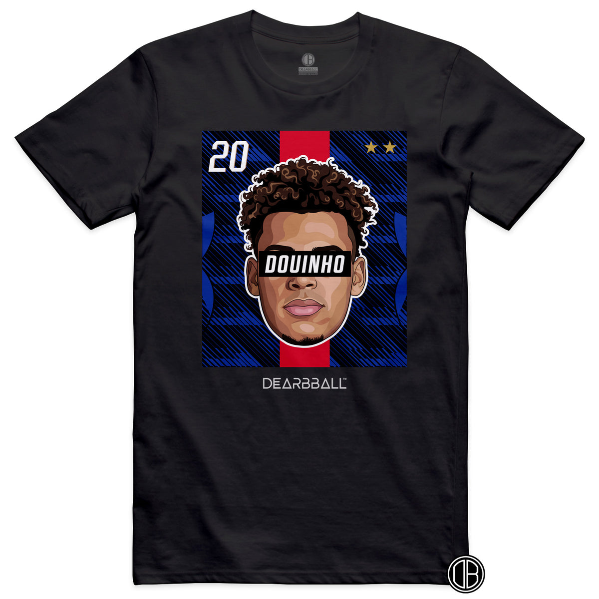 DearBBall Full Pack 4 T-Shirts - Midnight x Tricolor CDM Edition