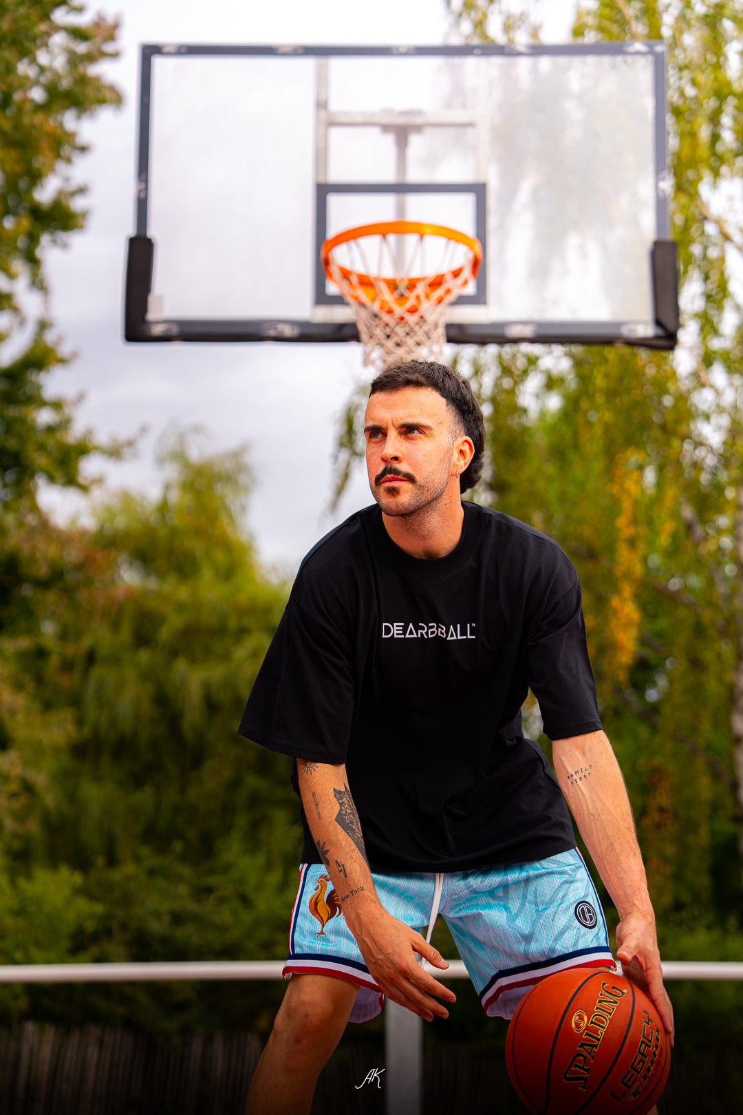 DearBBall T-Shirt Backprint - Marius Chambre Words Matter Edition