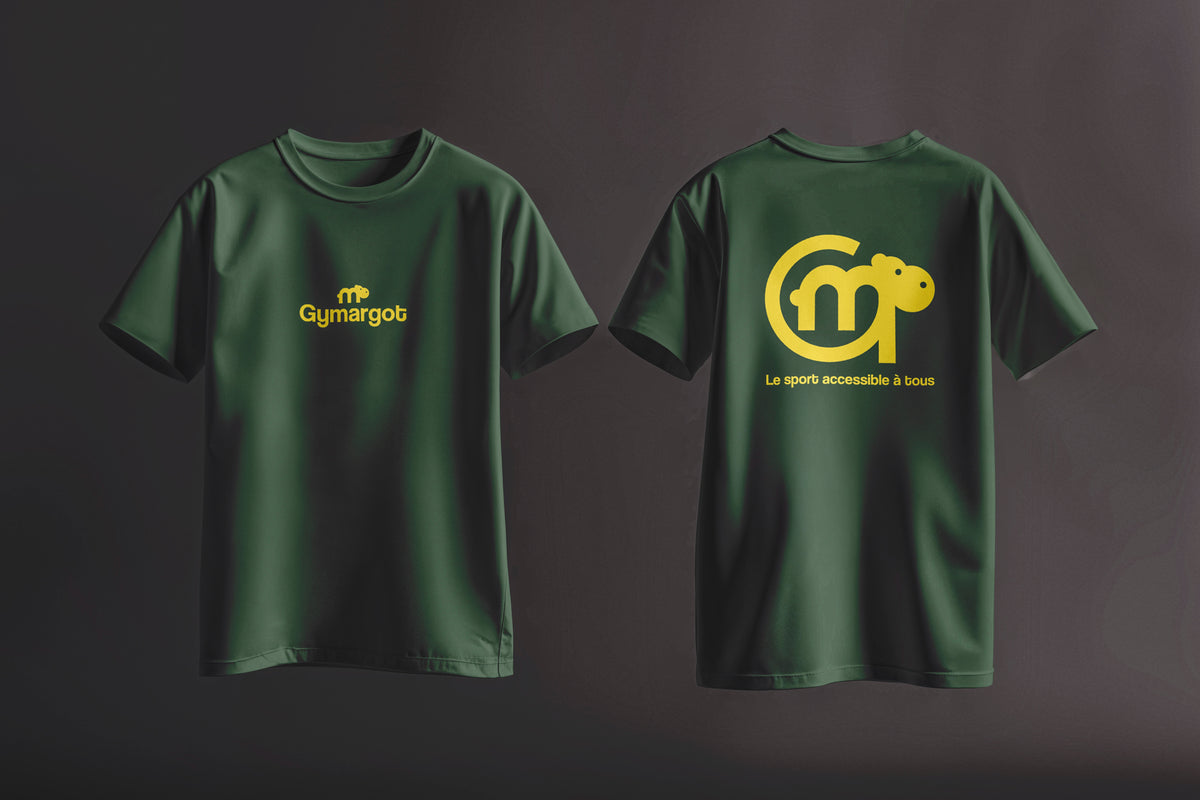 DearBBall T-Shirt - GYMARGOT Yellow Logo Edition