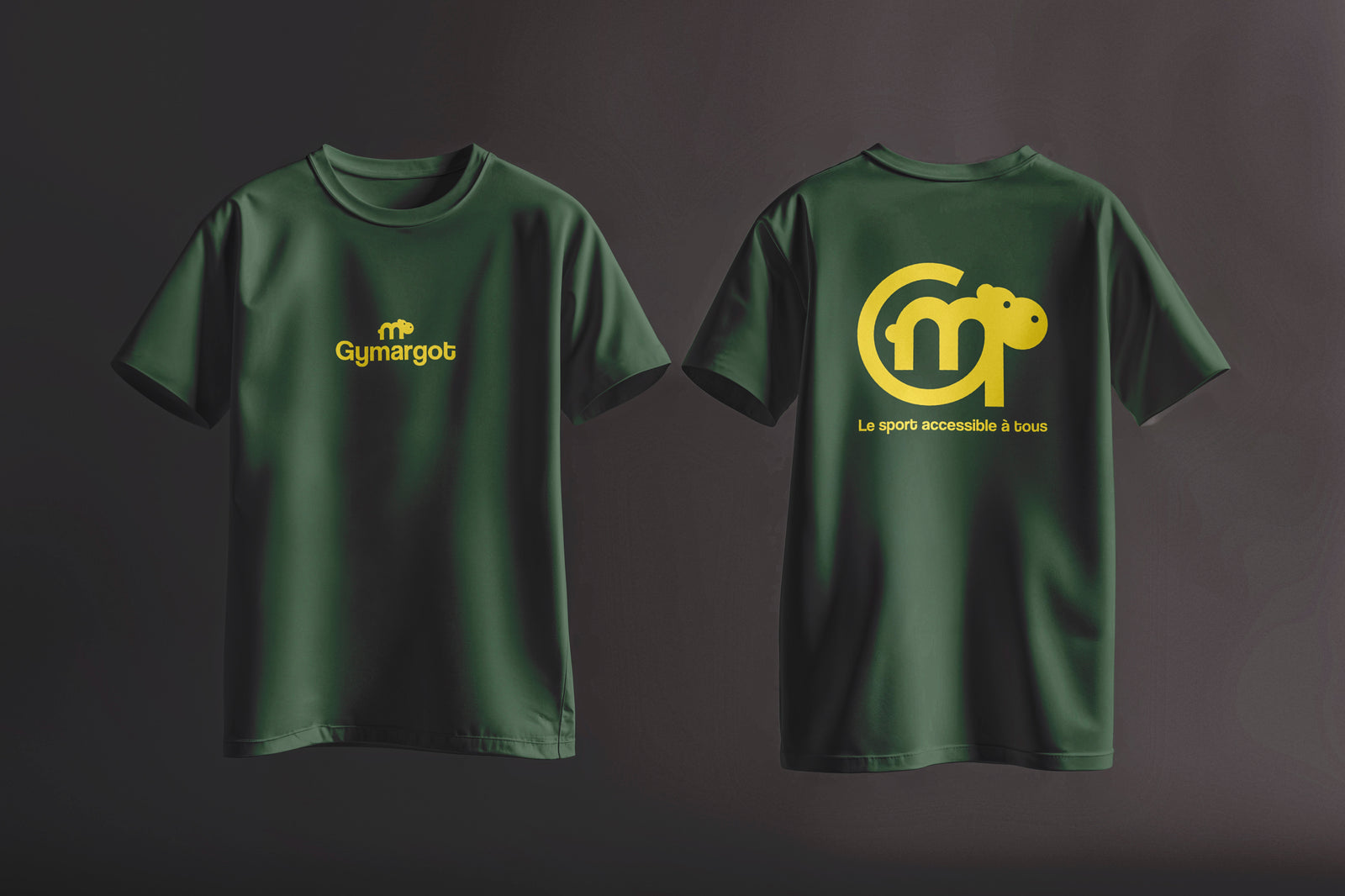 DearBBall T-Shirt - GYMARGOT Yellow Logo Edition
