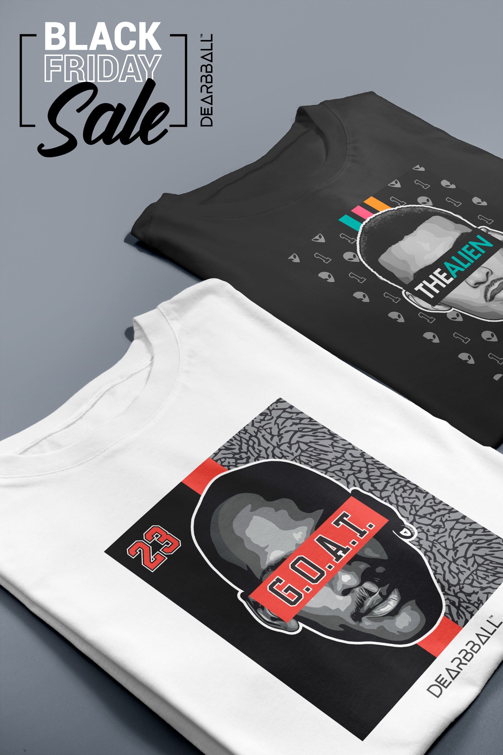 DearBBall T-Shirt - TheAL1EN Pattern Fiesta Edition