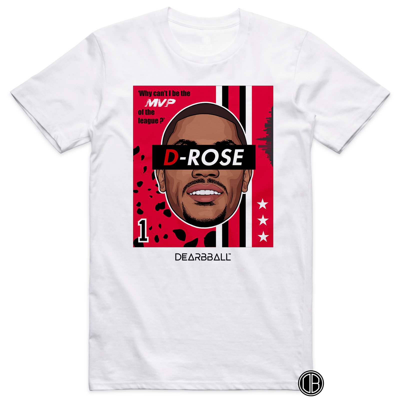 DearBBall T-skjorte - D-ROSE Chicago-utgave