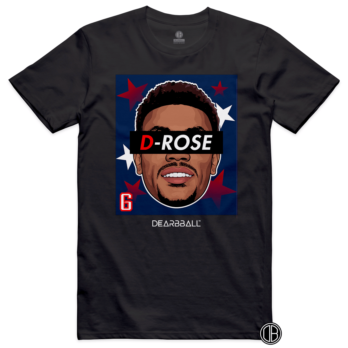DearBBall T-Shirt - D-ROSE USA Stars Edition