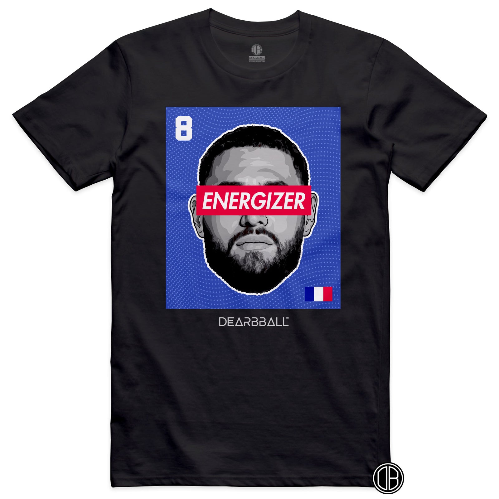 DearBBall T-skjorte - ENERGIZER 10 France Clean Edition