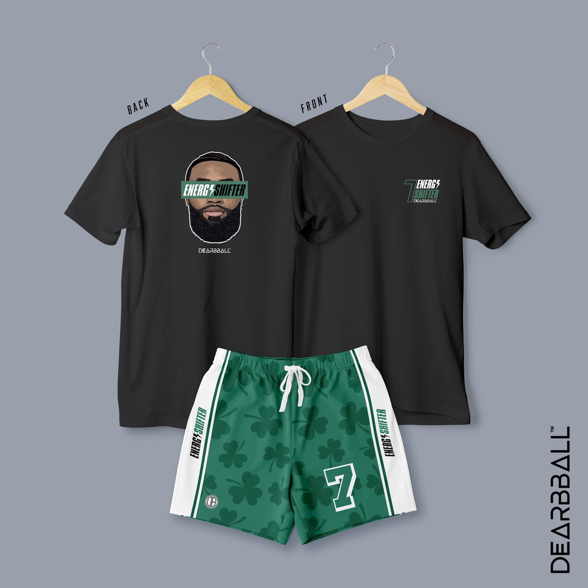 DearBBall Short T-Shirt Set - ENERGY SHIFTER Finals Premium Edition