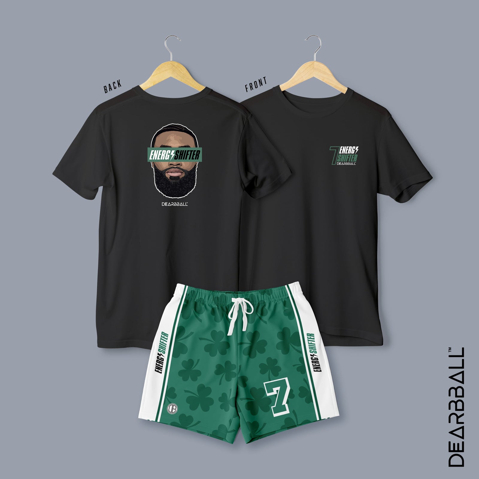 DearBBall Short T-Shirt Set - ENERGY SHIFTER Finals Premium Edition