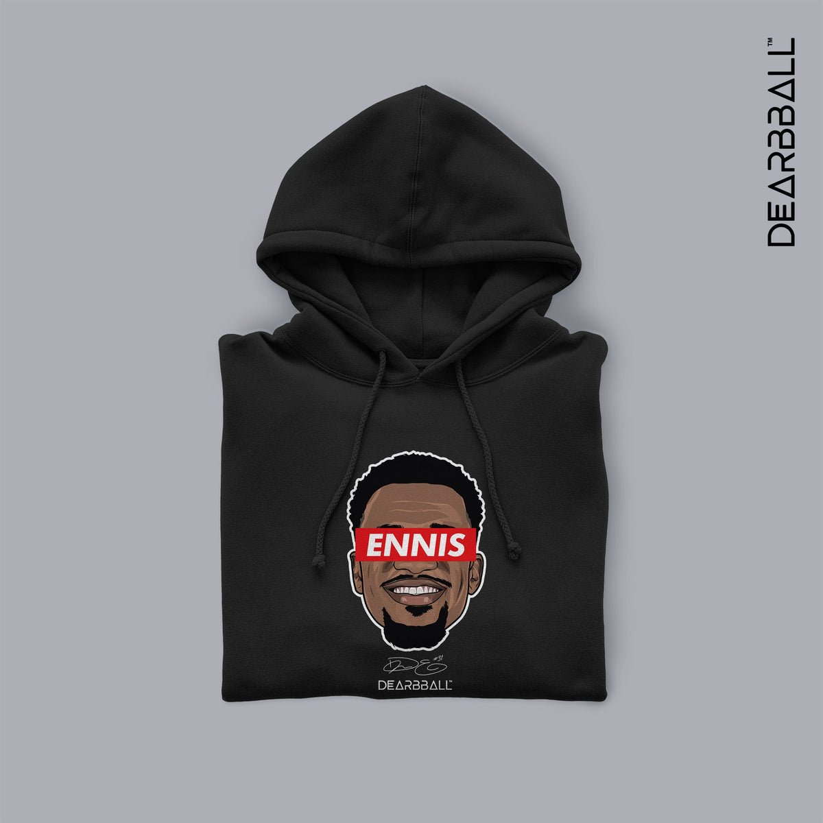 DearBBall Hettegenser - ENNIS Rød Edition