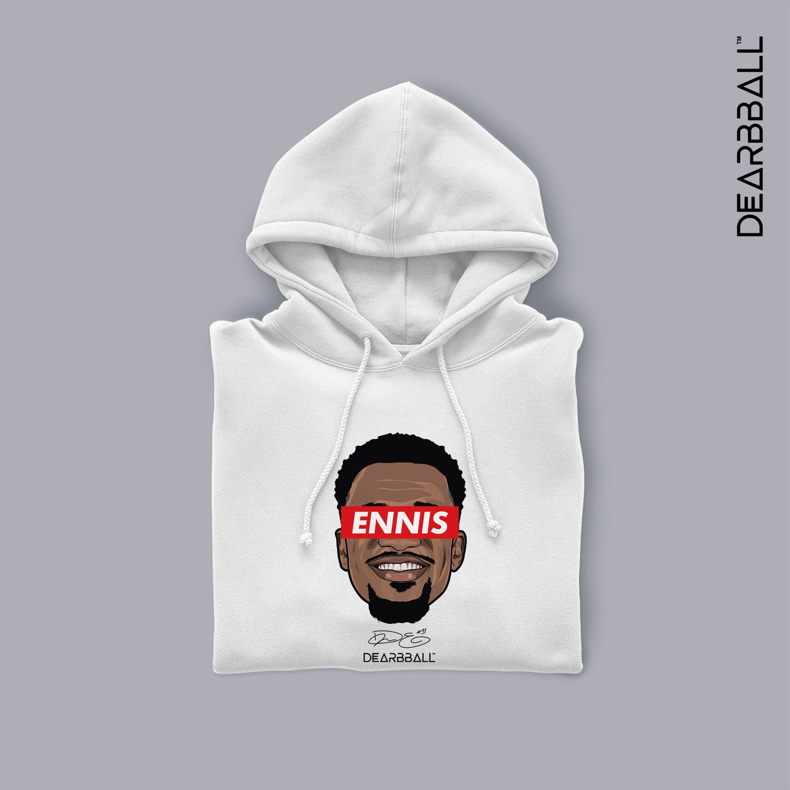 DearBBall Hoodie - ENNIS Red Edition