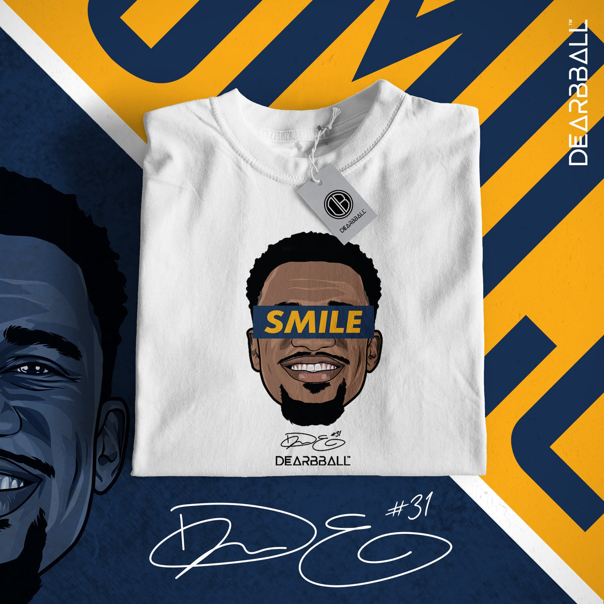 DearBBall T-skjorte - ENNIS SMILE Edition