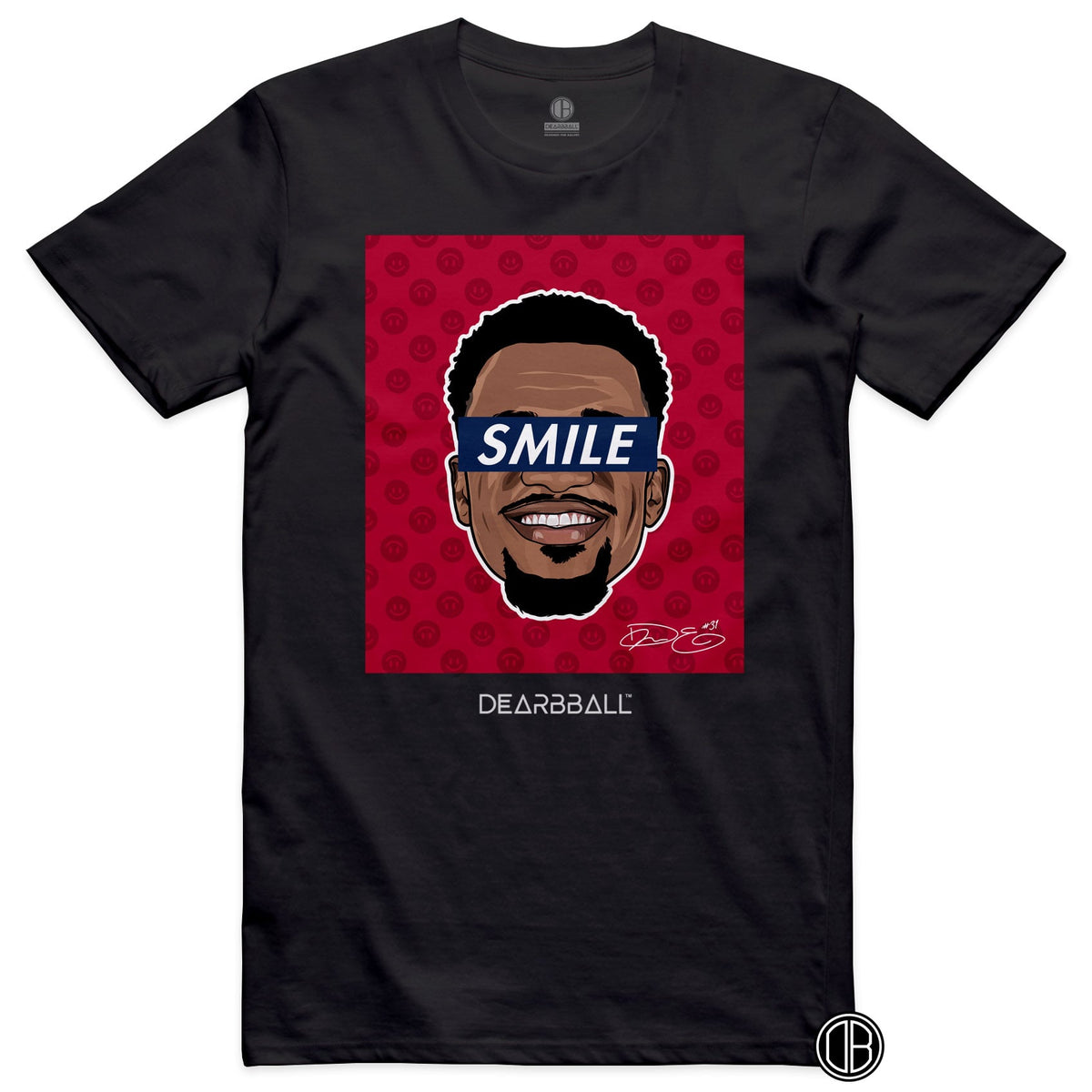 DearBBall T-Shirt - ENNIS SMILE Pattern Edition