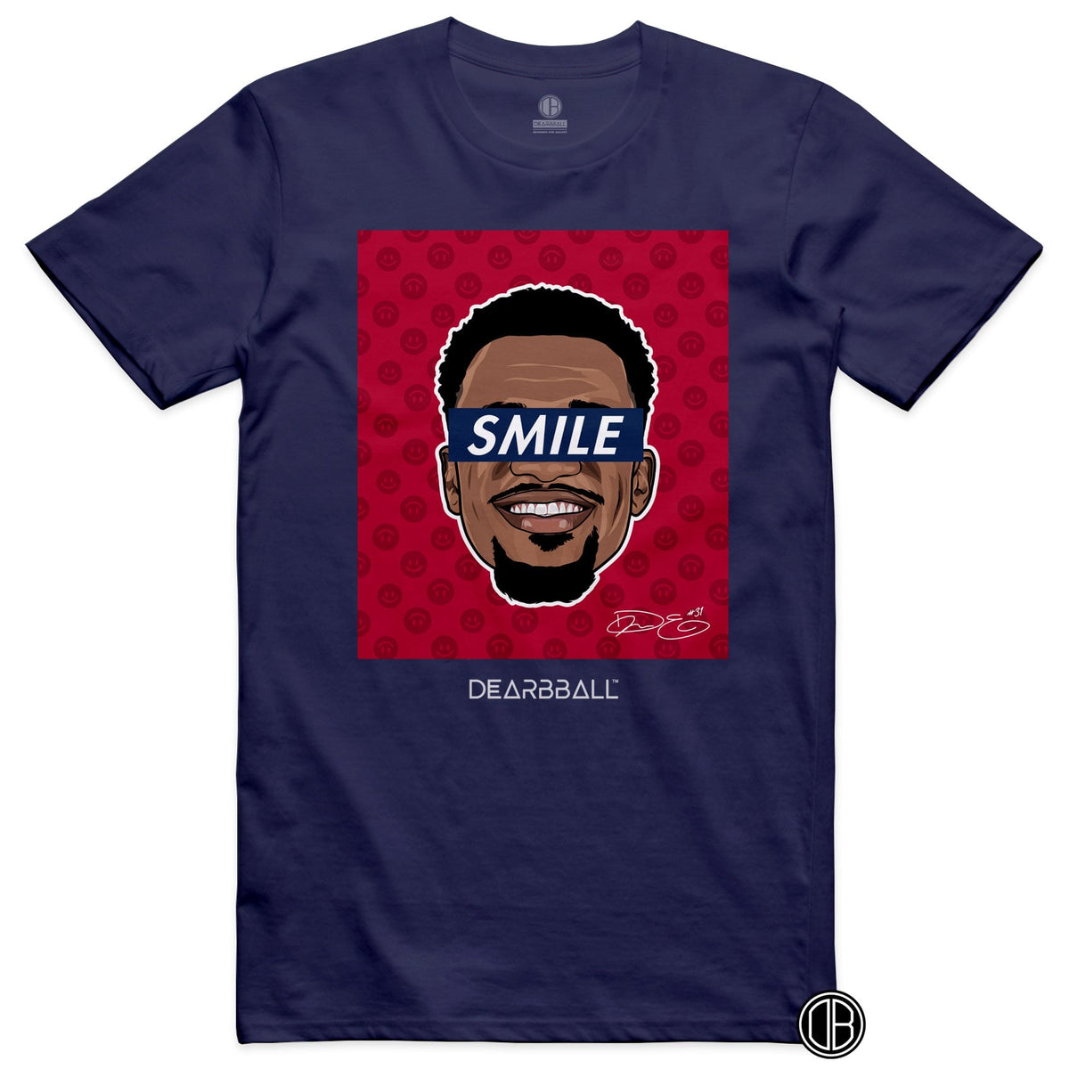 DearBBall T-Shirt - ENNIS SMILE Pattern Edition