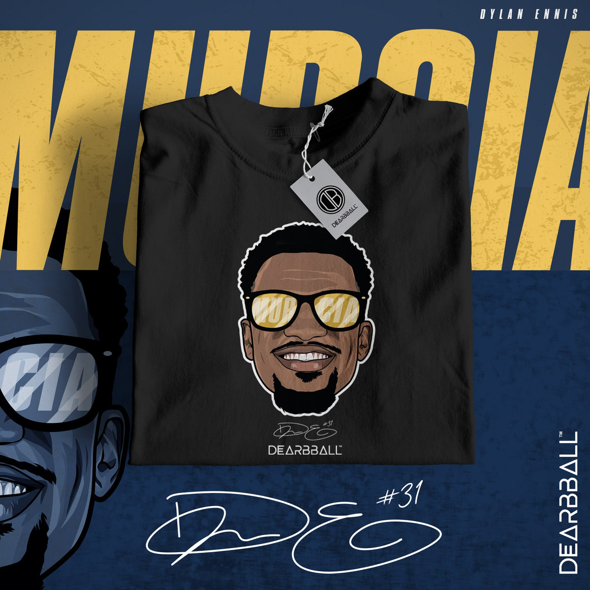 DearBBall T-skjorte - ENNIS Solbriller Edition