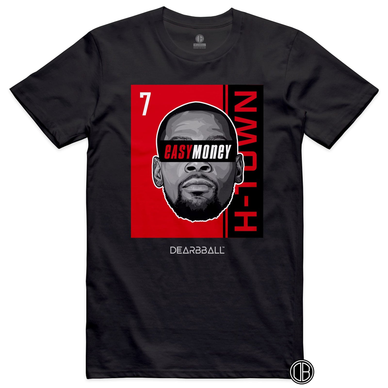 DearBBall T-Shirt - EasyMoney H-TOWN Red Edition