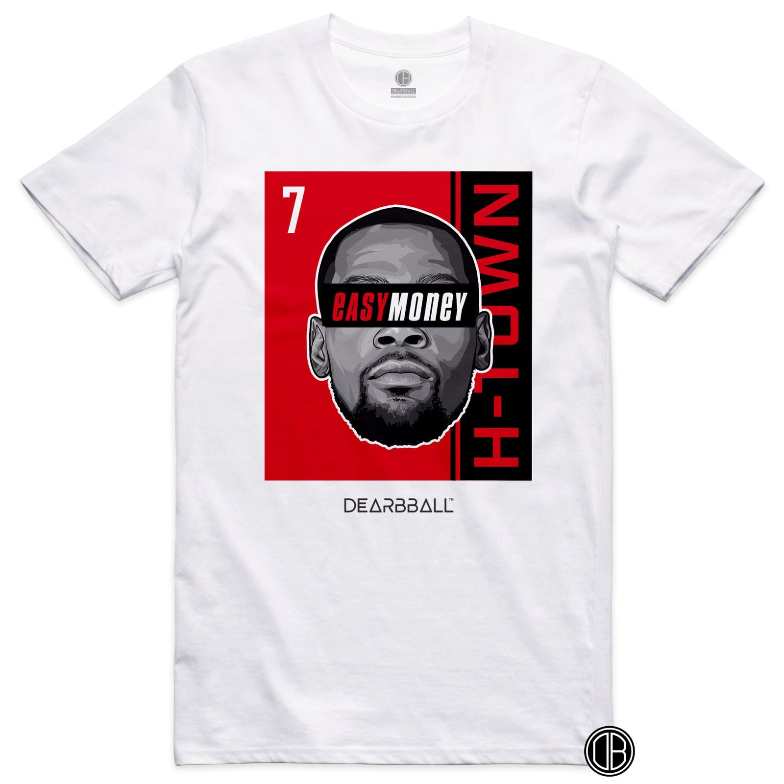 DearBBall T-Shirt - EasyMoney H-TOWN Red Edition