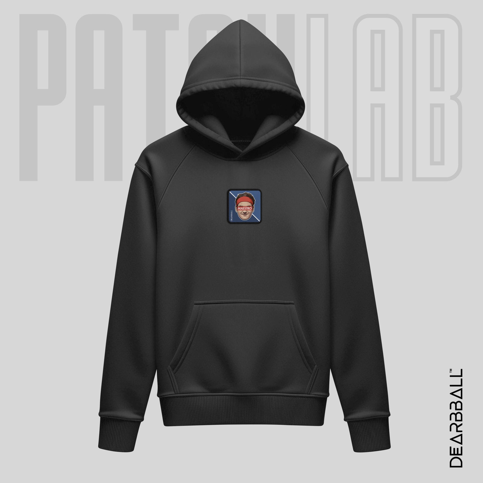 Hettegenser 3/4 Glidelås PatchLab