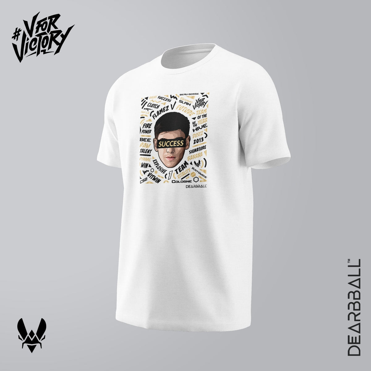 Pack 5 T-Shirts - Vitality Grand Slam Champions