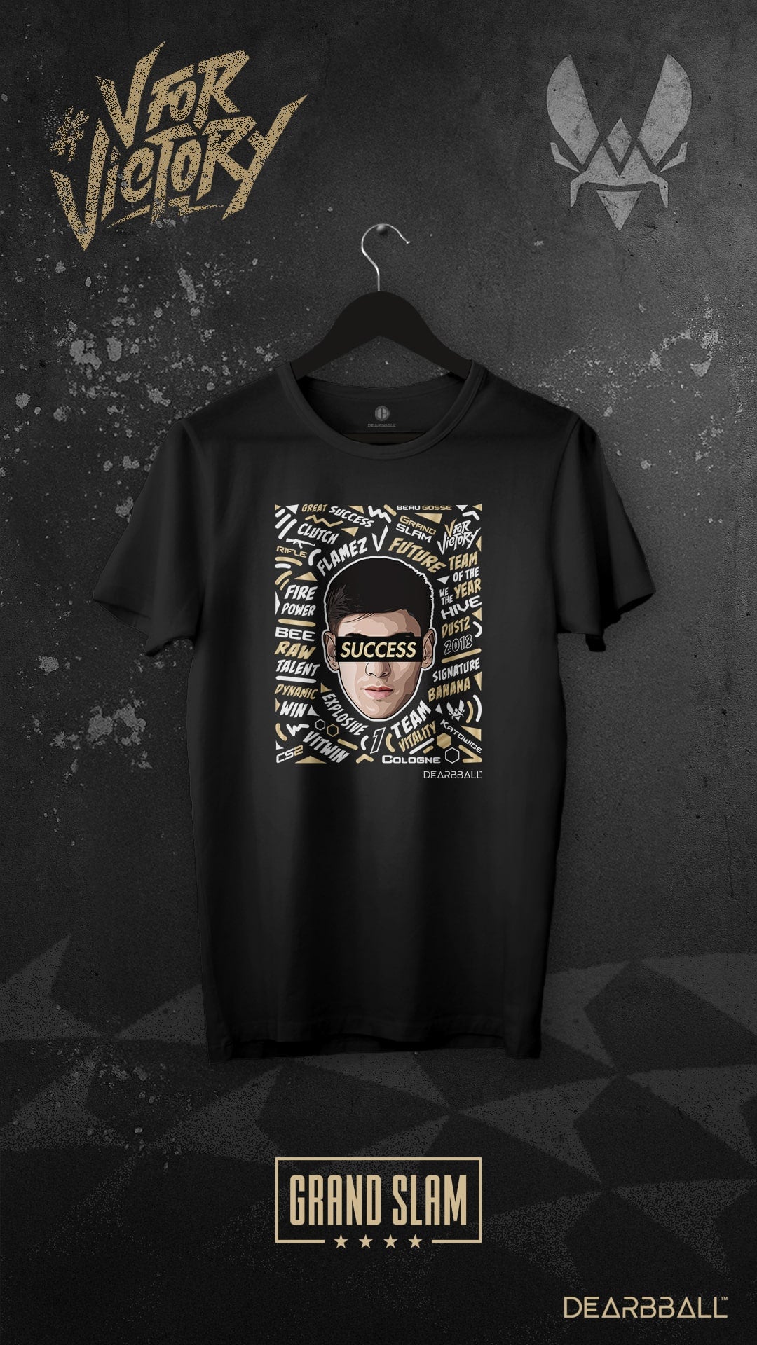 Pack 2 T-Shirts Vitality - SUCCESS x GOAT