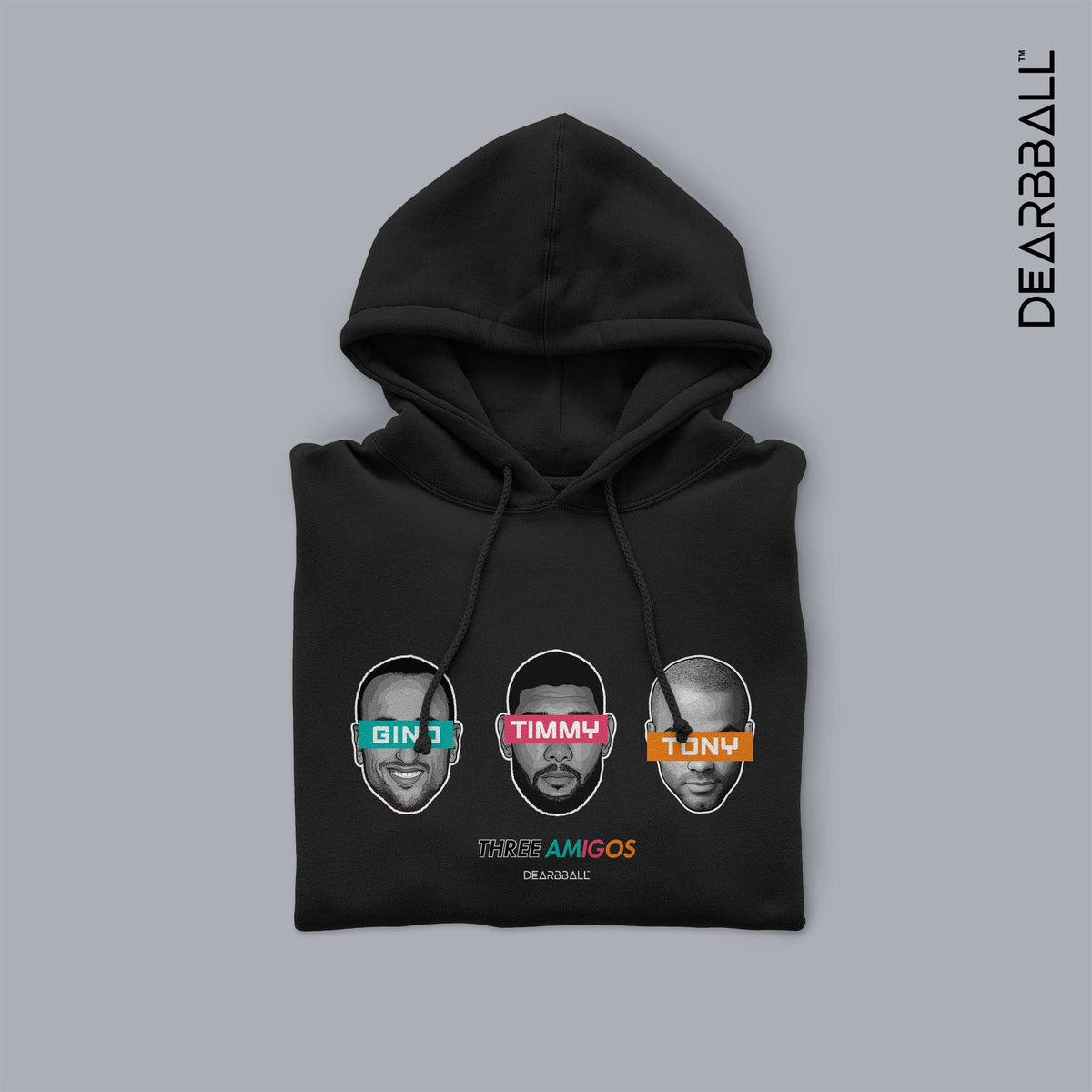 DearBBall Hoodie - THREE AMIGOS Fiesta Edition