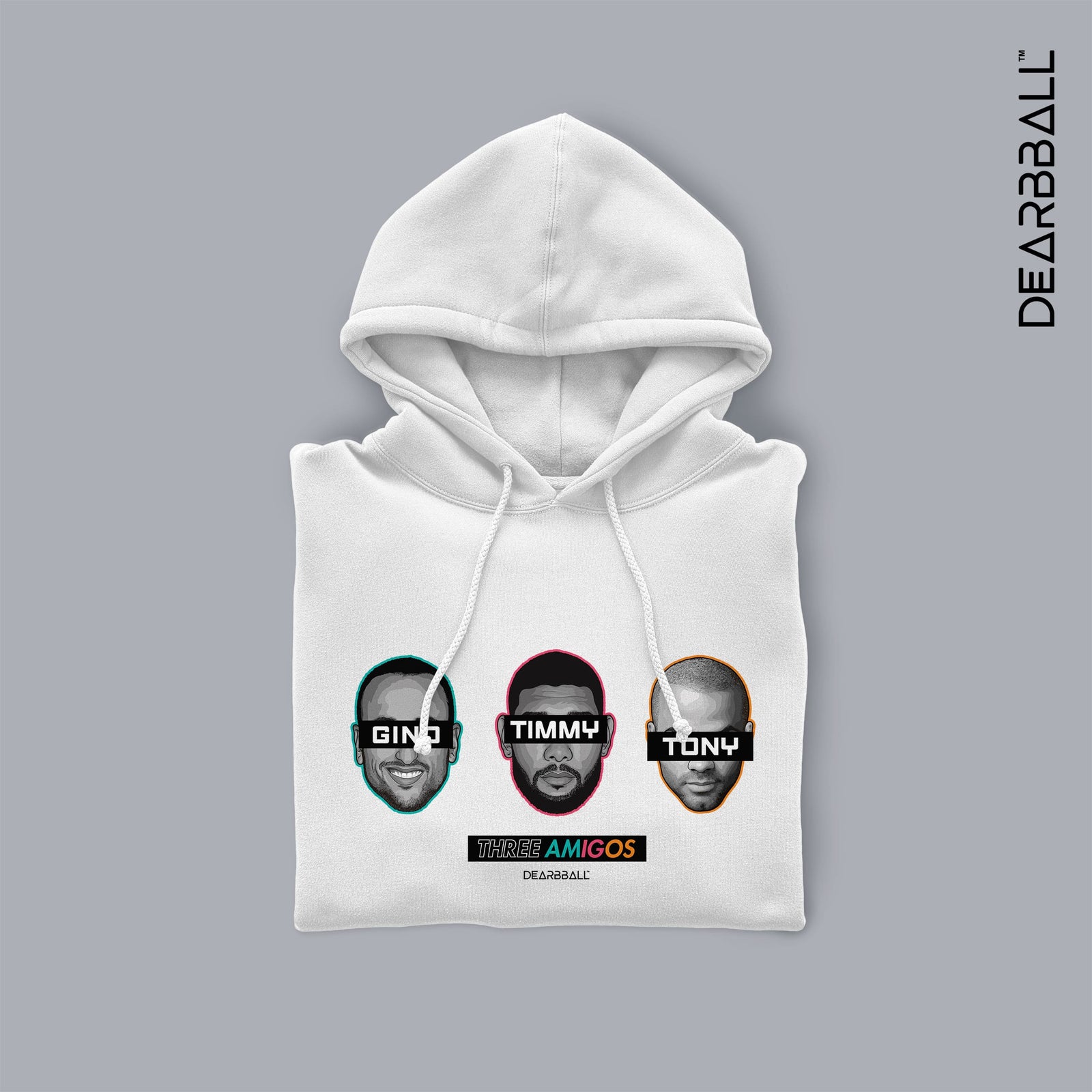 DearBBall Sweat à Capuche - THREE AMIGOS Fiesta Edition