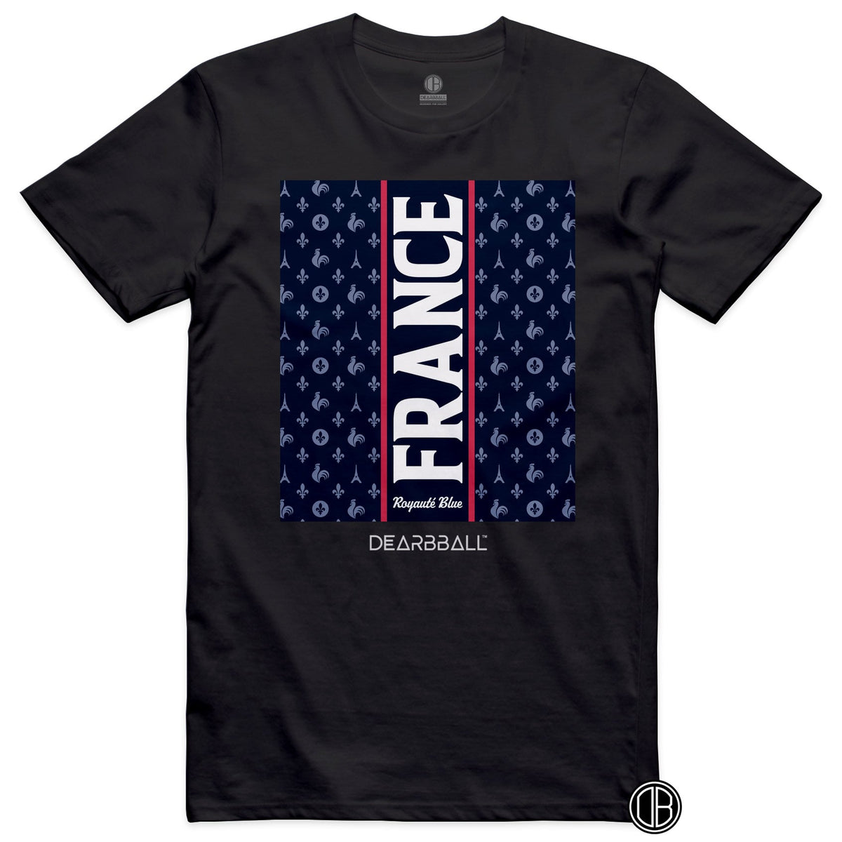DearBBall T-Shirt - FRANCE Royauté Blue Edition