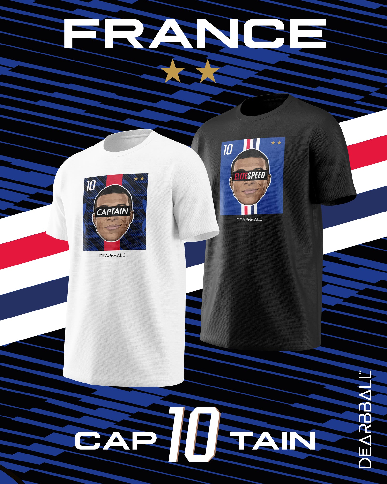 DearBBall T-Shirt - CAPTAIN Midnight CDM Edition