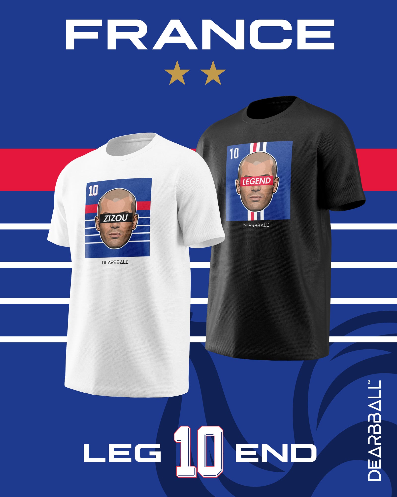 DearBBall T-Shirt - LEGEND Tricolor CDM Edition