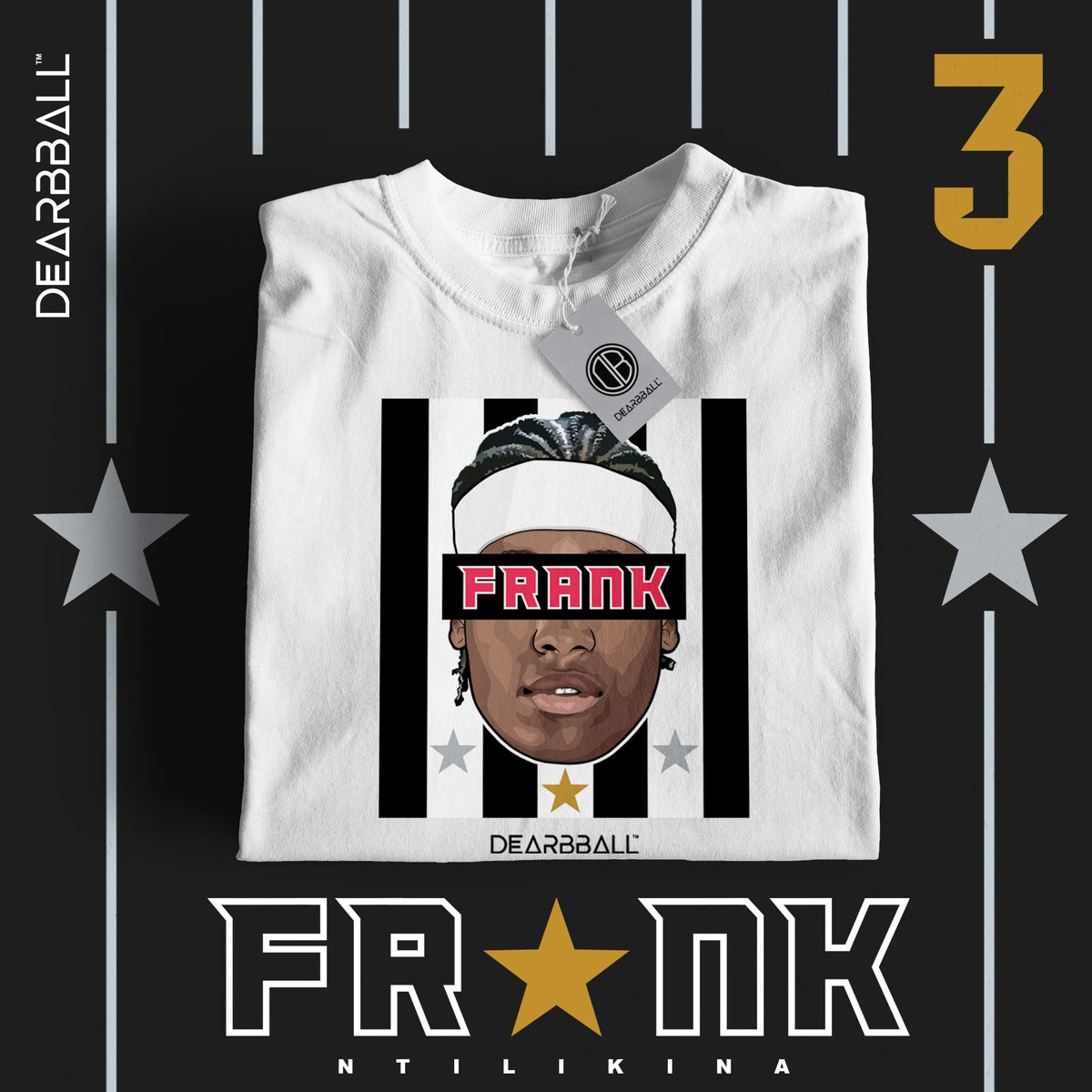 DearBBall T-Shirt - FRANK Partizan Stars Edition