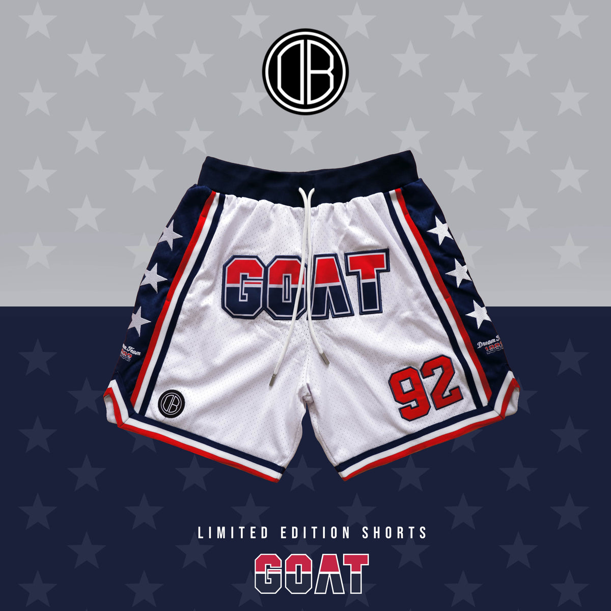 Calção MESH DEARBBALL GOAT - Edição Limitada DREAM TEAM 92'