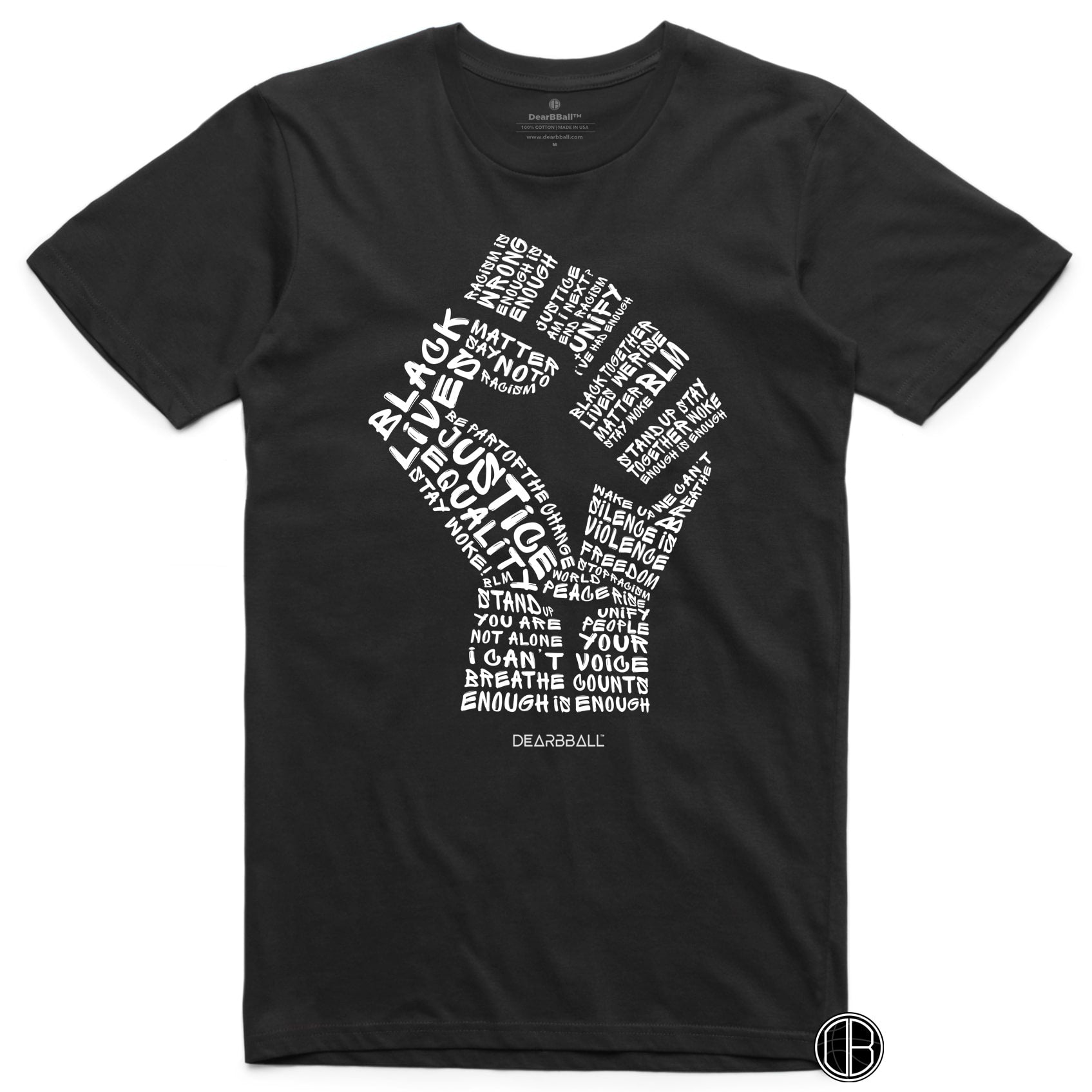 DearBBall T-Shirt - For Justice BLM Edition