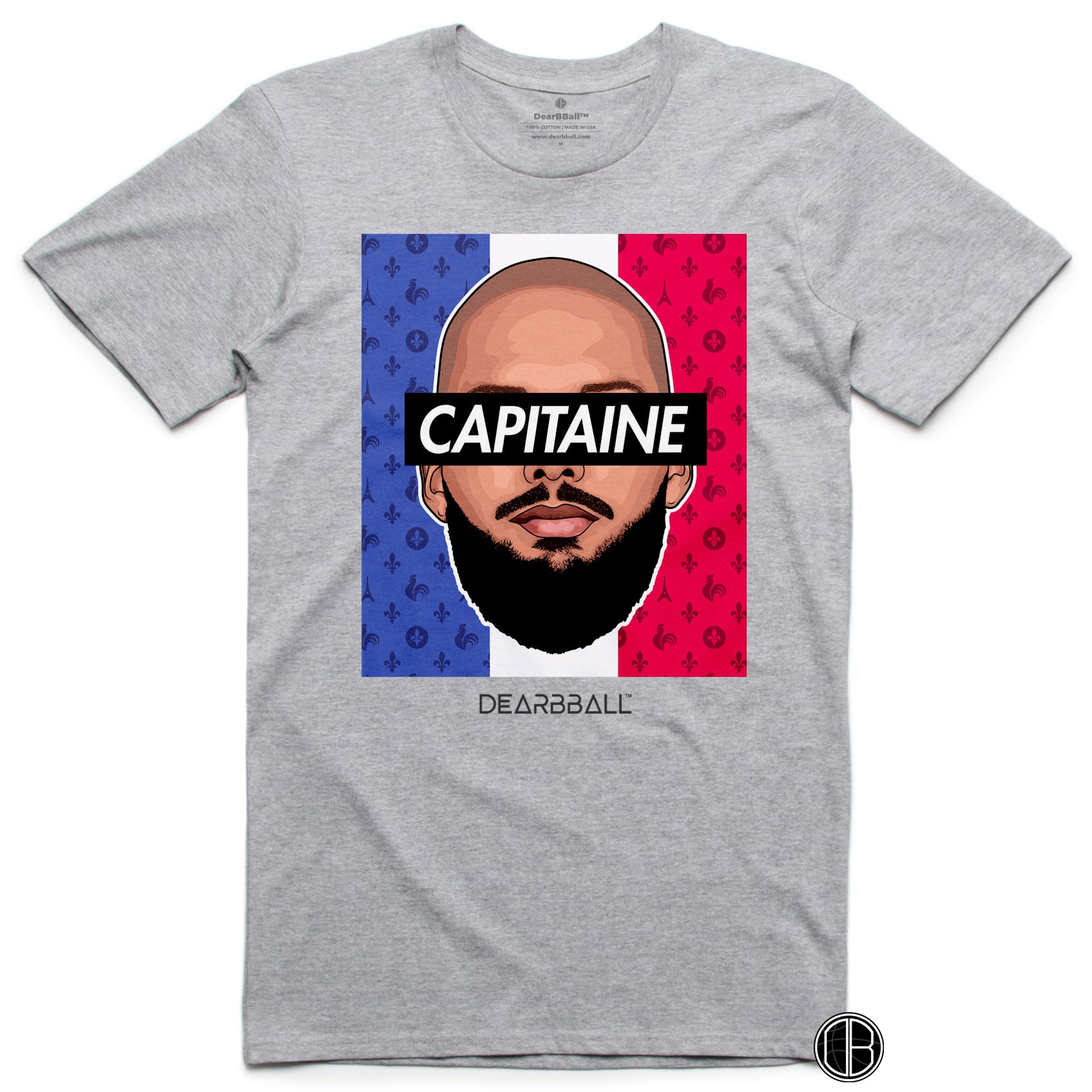 Camiseta DearBBall - CAPTAIN Emblemes Edición Francia