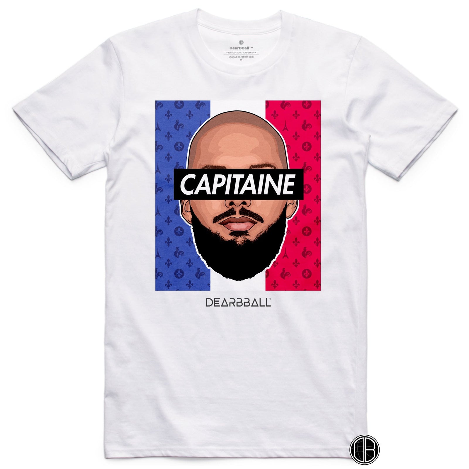 DearBBall T-Shirt - Capitaine Emblèmes France Edition