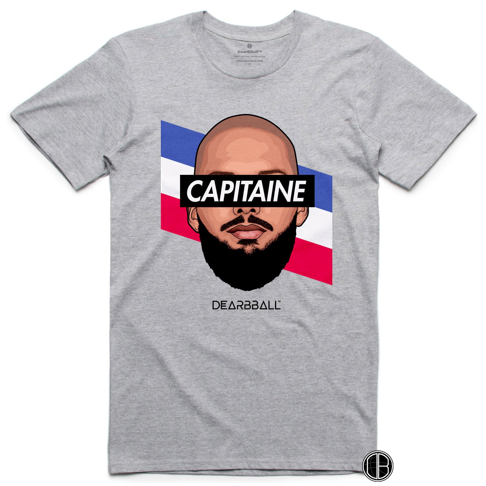 DearBBall T-Shirt - CAPITAINE France Stripes Edition