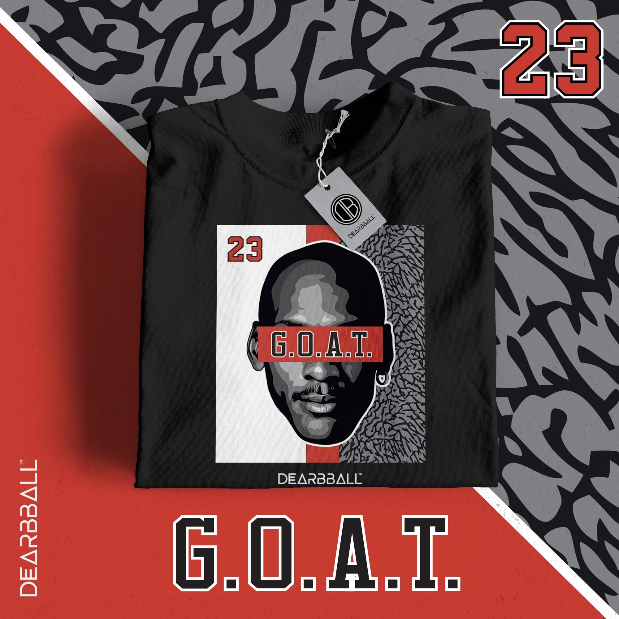 DearBBall T-Shirt - G.O.A.T Edition