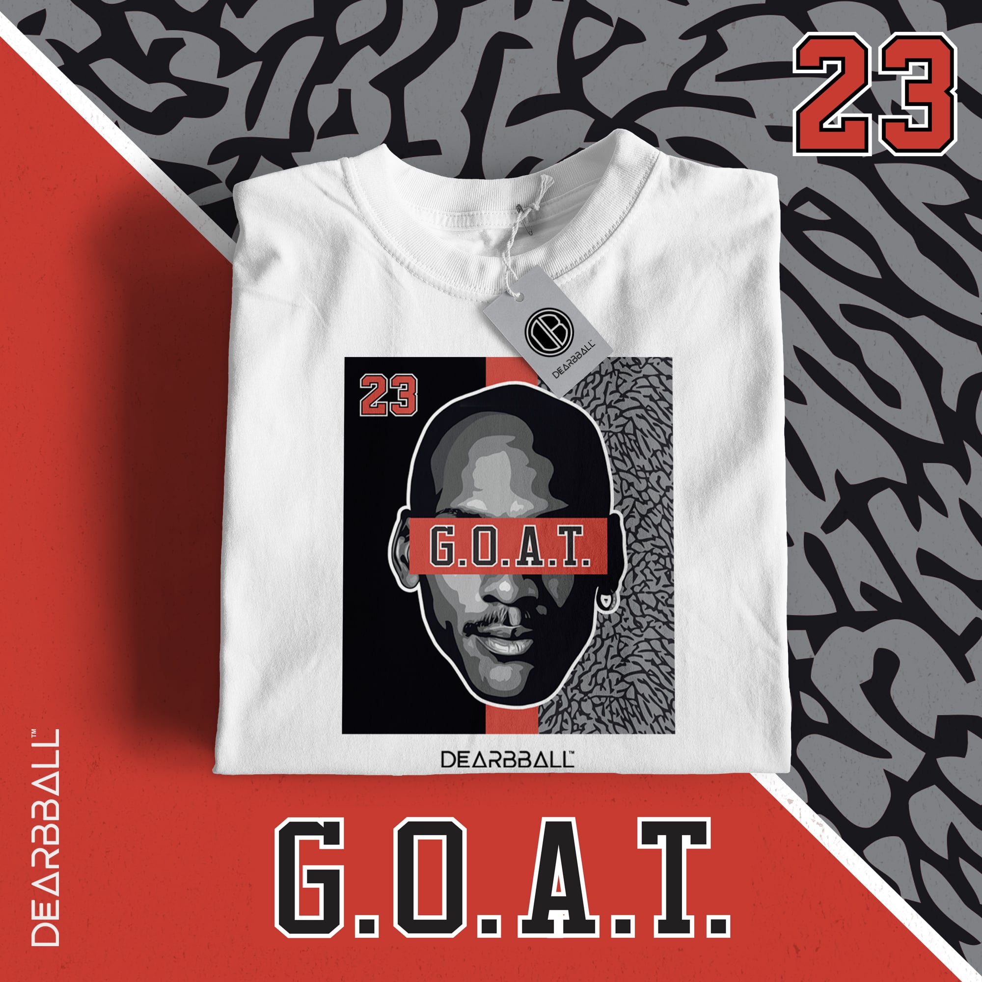 DearBBall T-Shirt - G.O.A.T Edition