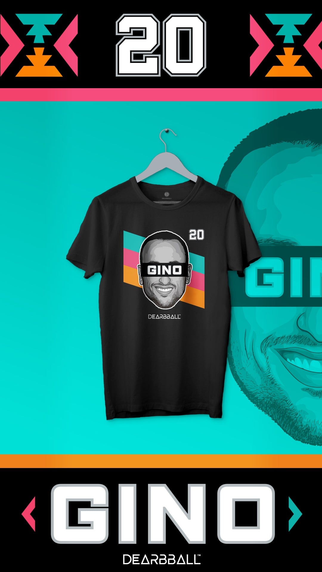 DearBBall T-Shirt - GINO Fiesta Edition