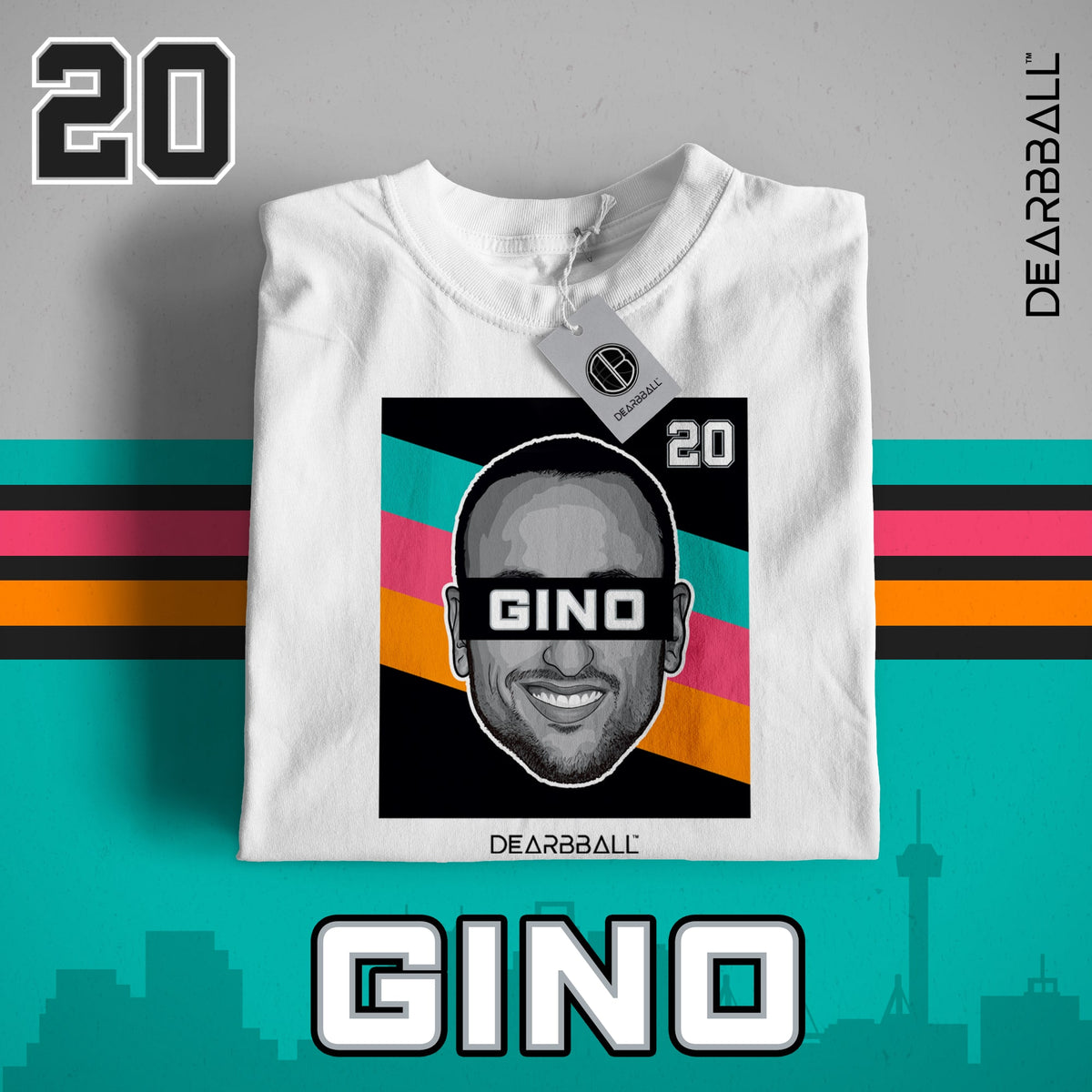 DearBBall T 卹 - GINO 嘉年華版