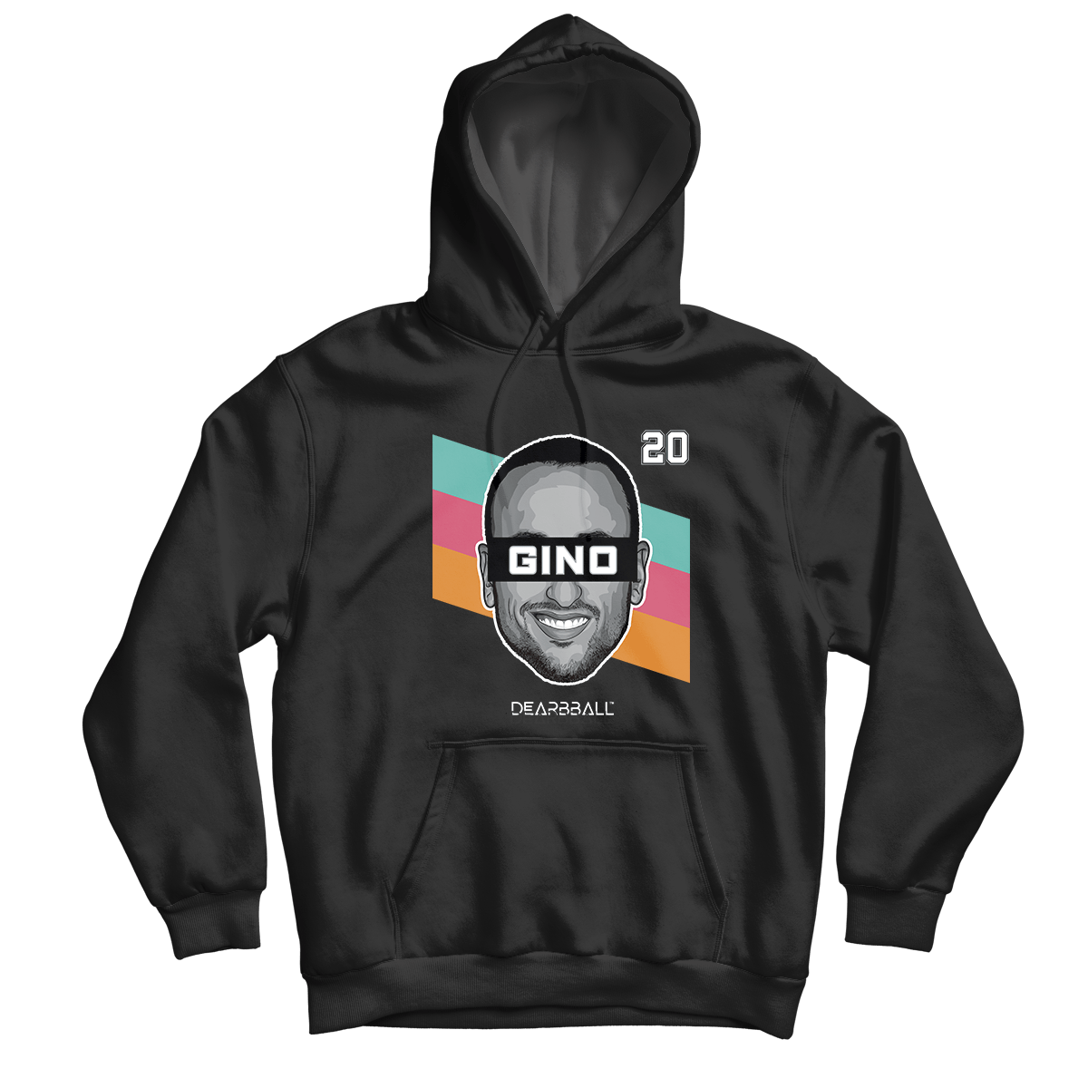 DearBBall Sweat à Capuche - GINO Fiesta Edition