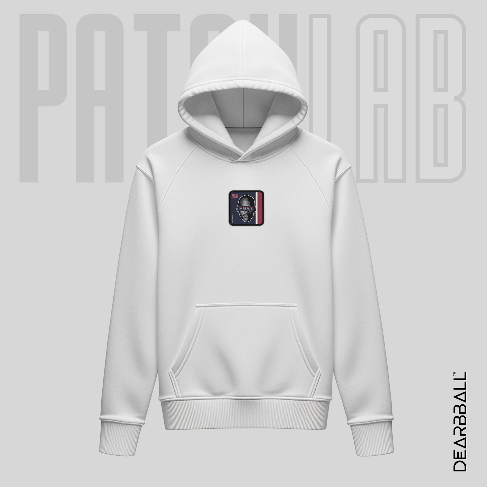 Hettegenser 3/4 Glidelås PatchLab