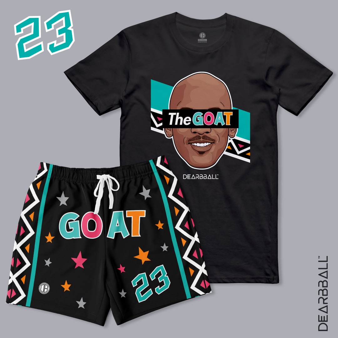 DearBBall T-Shirt - TheGOAT ASG 1996 Stripes Edition Limitée